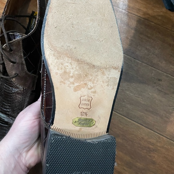 Men’s Stacy Adams dress shoes size 10.5 - Picture 3 of 7
